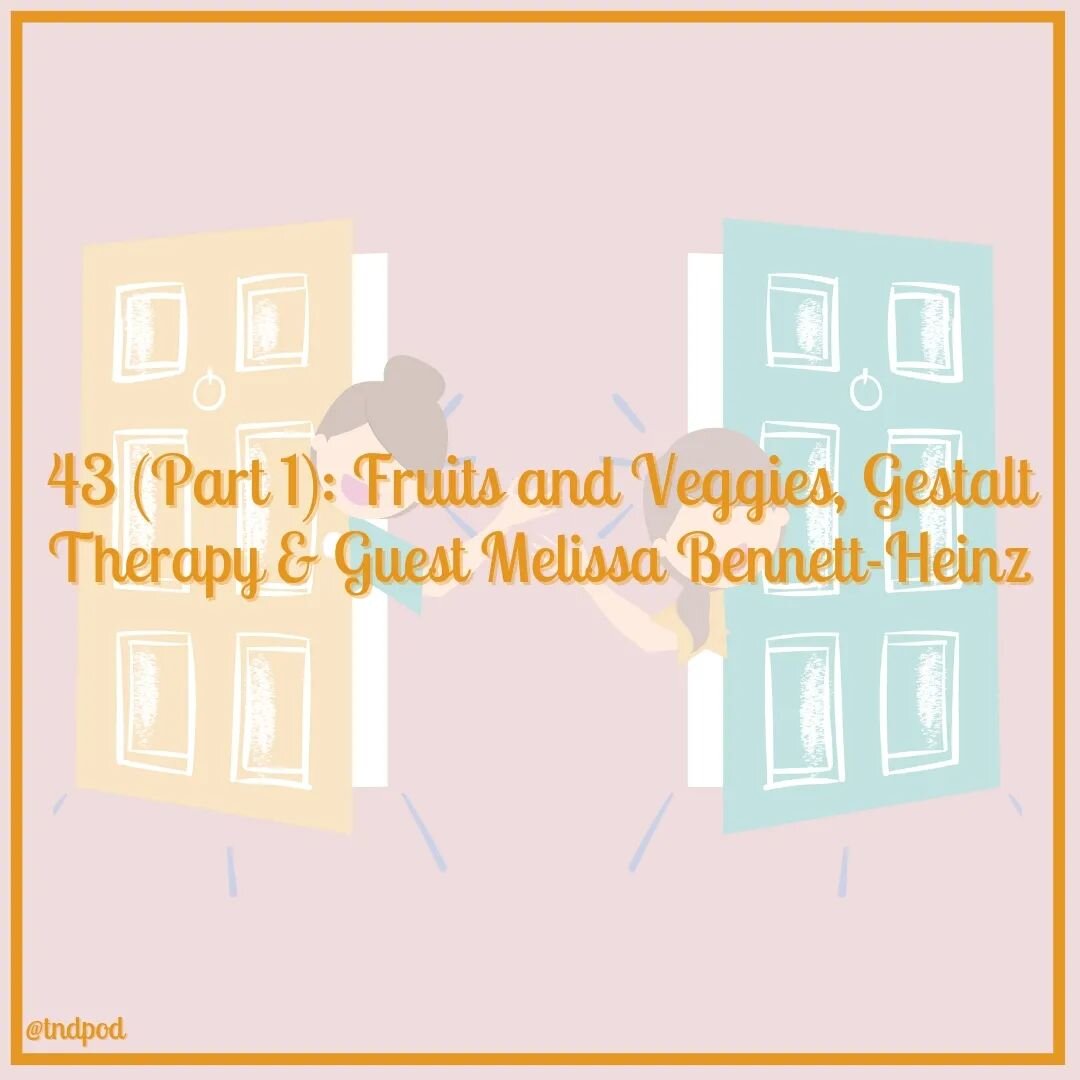🏡 Tune in for episode 43 (pt 1)of Therapists Next Door! 

🏡 Featuring Gestalt Psychotherapist, clinical social worker and guest Melissa Bennett-Heinz!

🏡 Listen on Stitcher, Spotify + Apple Podcasts!🎧 (Be sure to Rate/Review/Subscribe.) 

Visit o