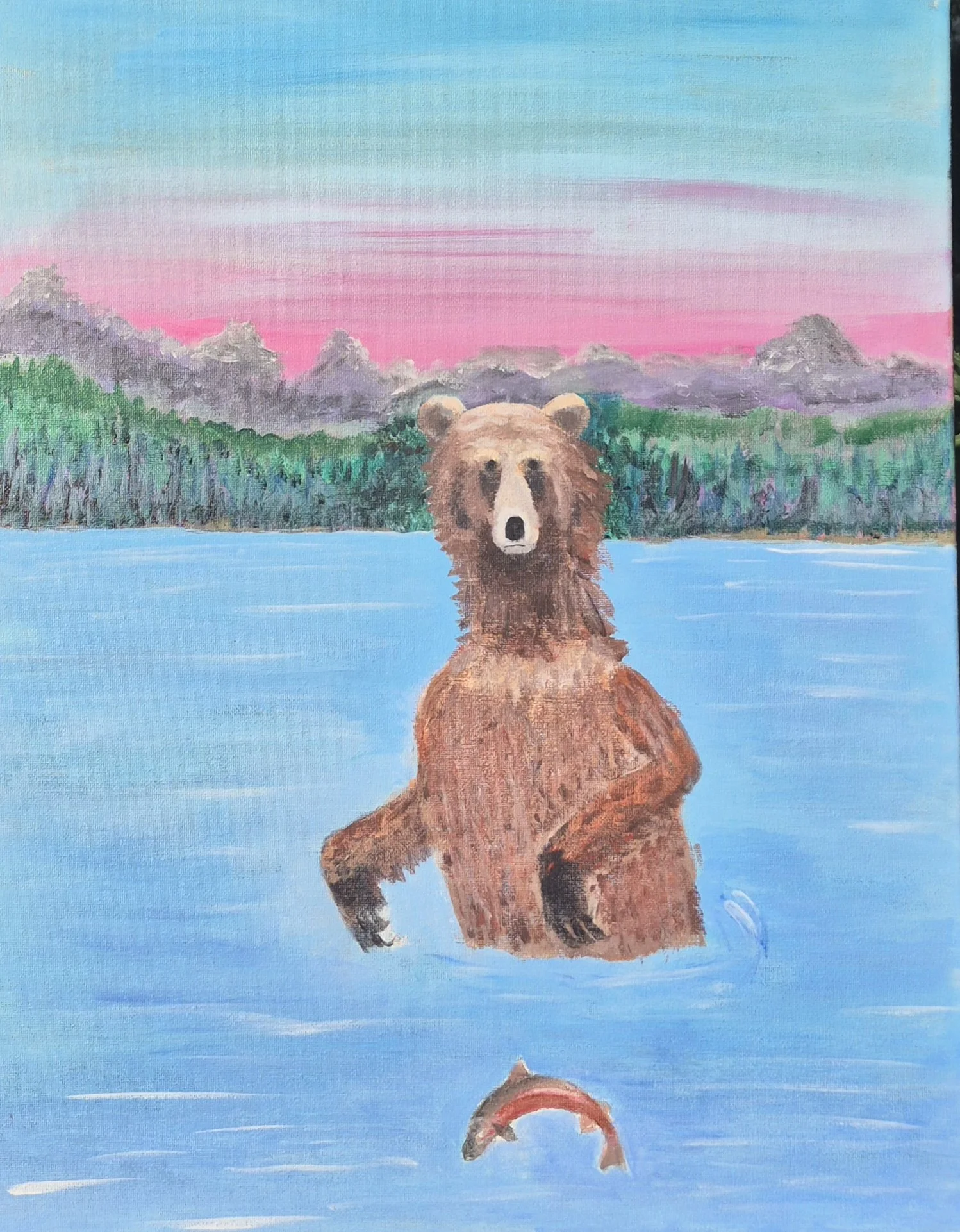 Grizzly bear is endangered