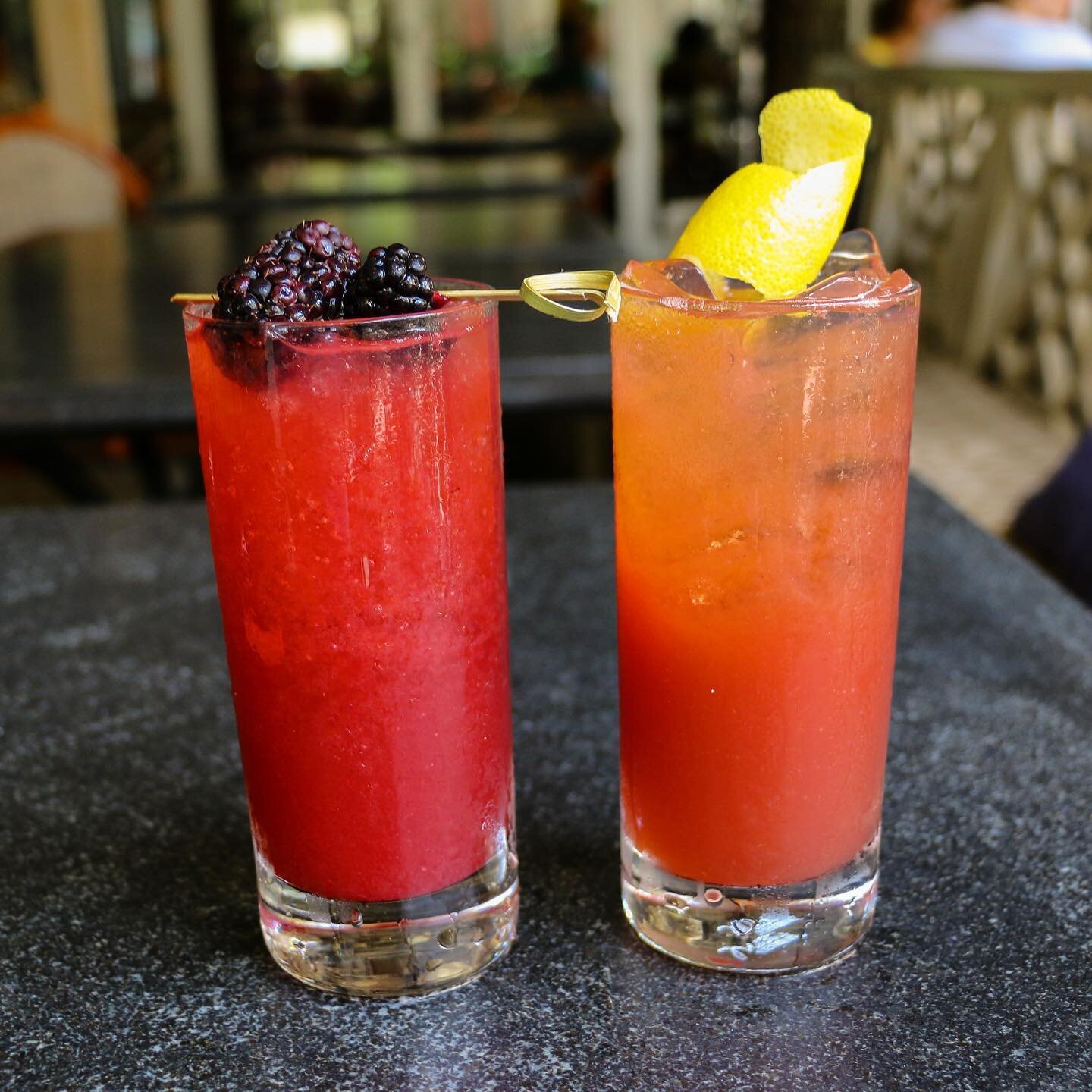 Choose your fighter BLACKBERRY TARRAGON COBBLER or QUIN-A HEARTS 

Our newest summer cocktails bring the flavor with red current, blackberry, tarragon, and citrus. Check out our beverage menu to learn more about all of our hand-crafted cocktails.

#b