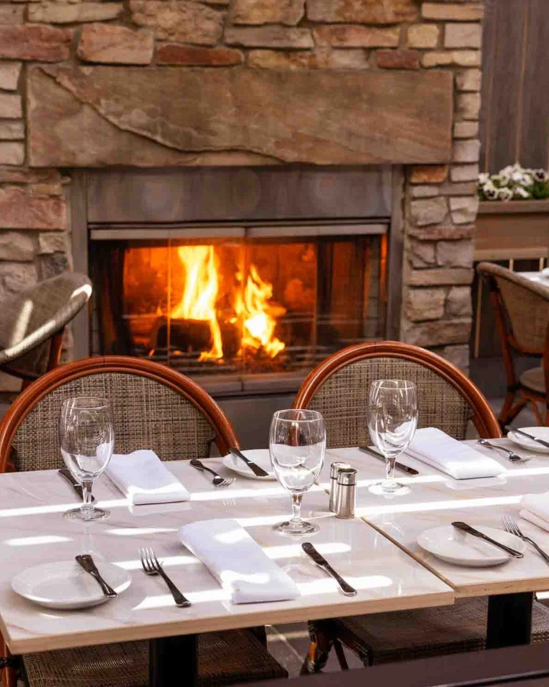 Join us on the Terrace and dig into your new favorite: Pan-Fried Gnocchi with poached lobster, sweet peas, parmesan cream, and garlic breadcrumbs.