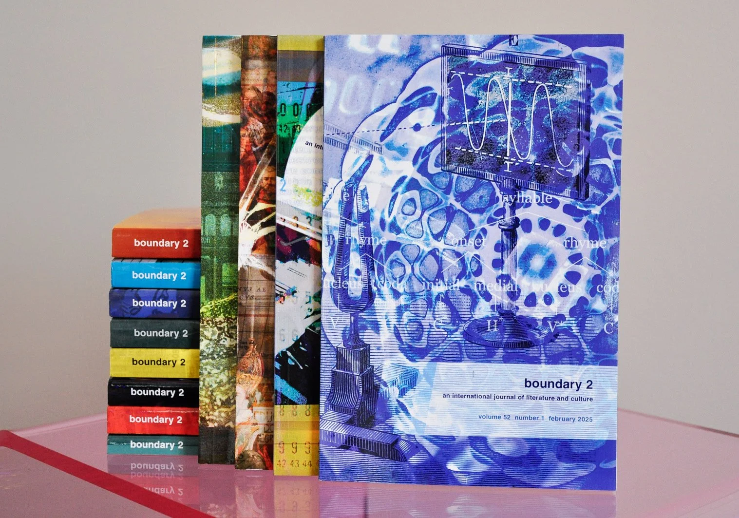 b2 volume cover art and spine colors.