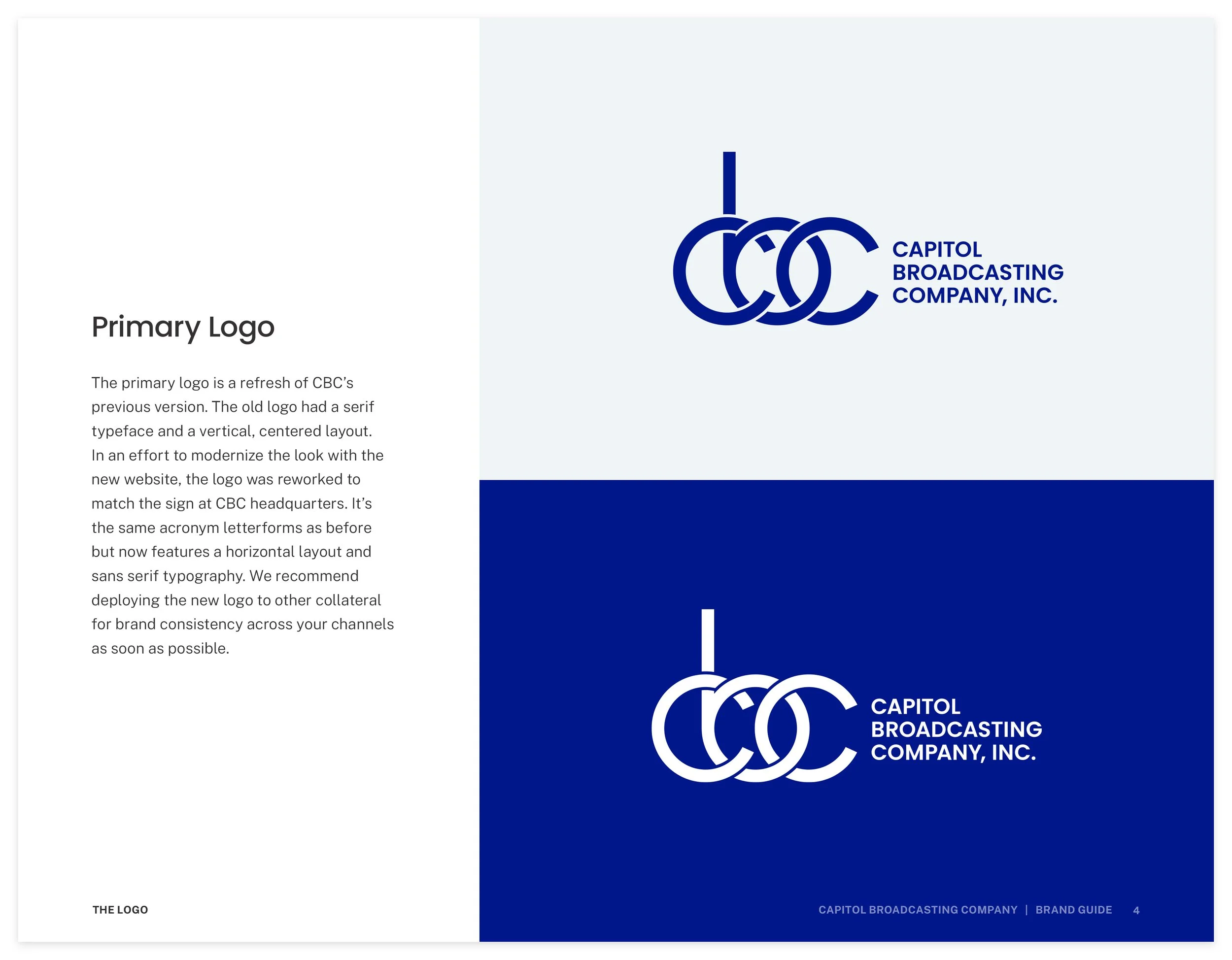 The primary logo, refreshed.