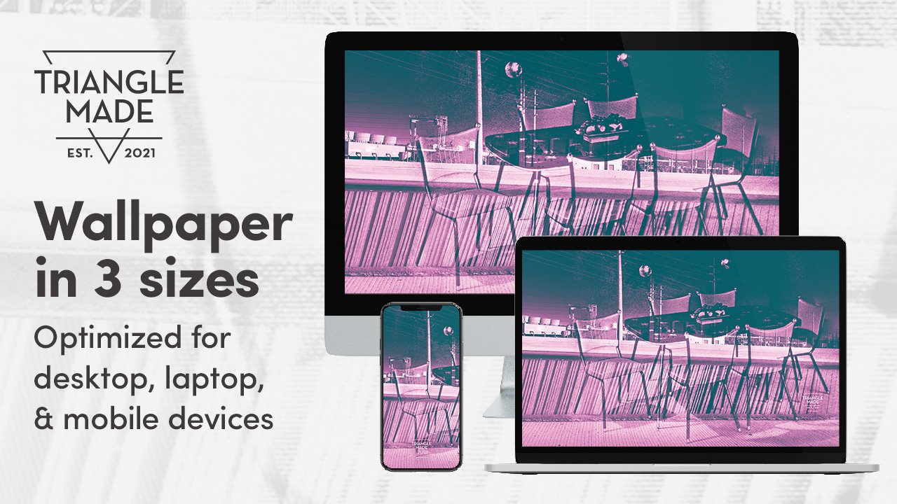 Triangle Made wallpapers on multiple display sizes.