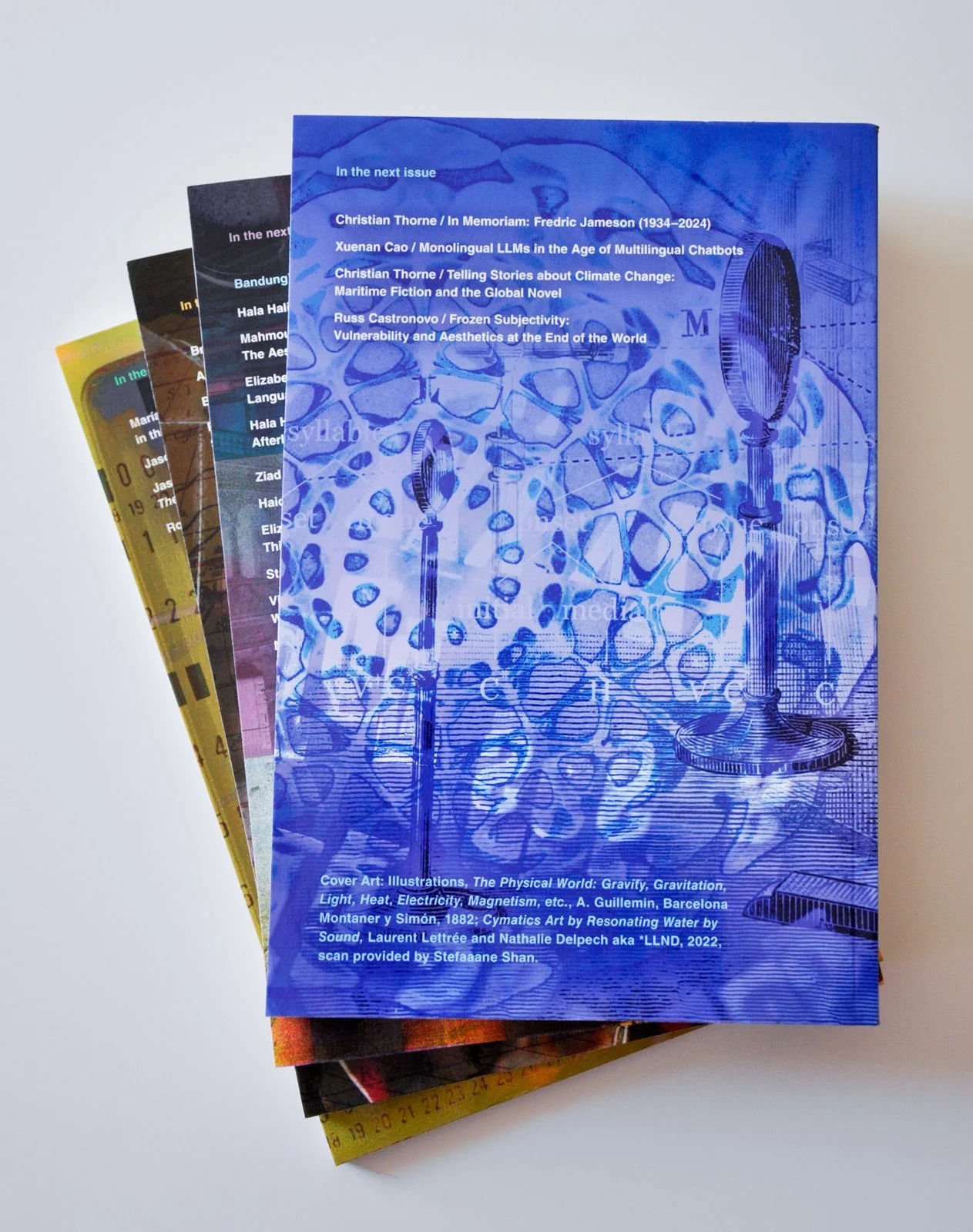 A photo of the back covers of the b2 volume.