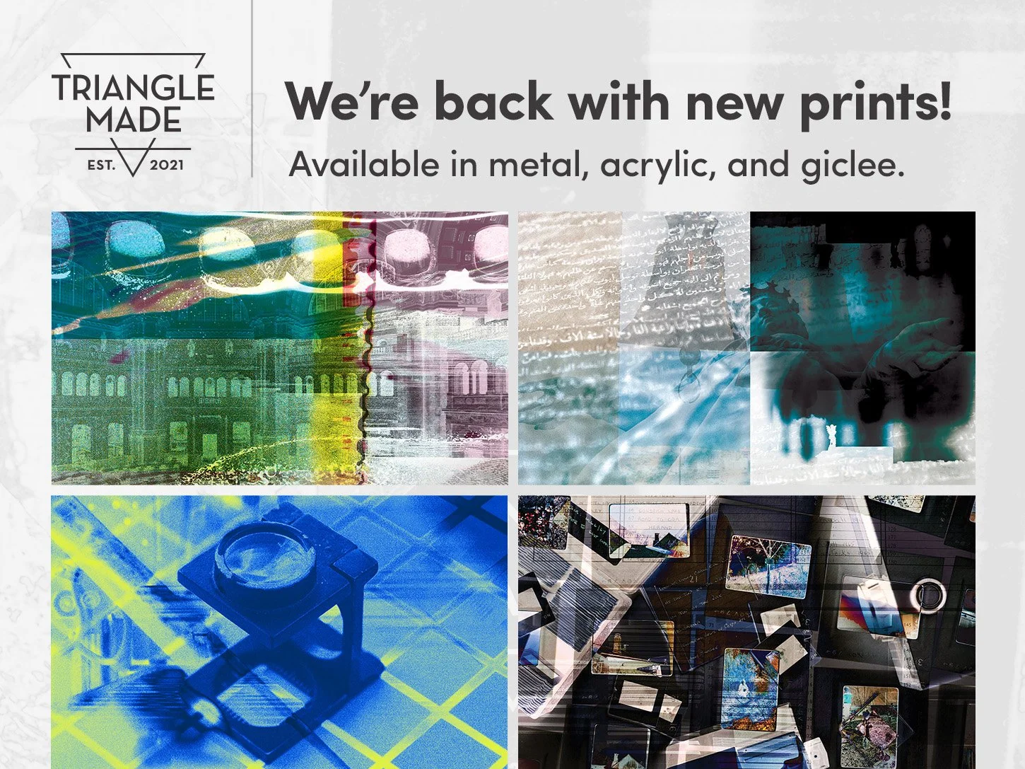 Introducing New Triangle Made Art Prints