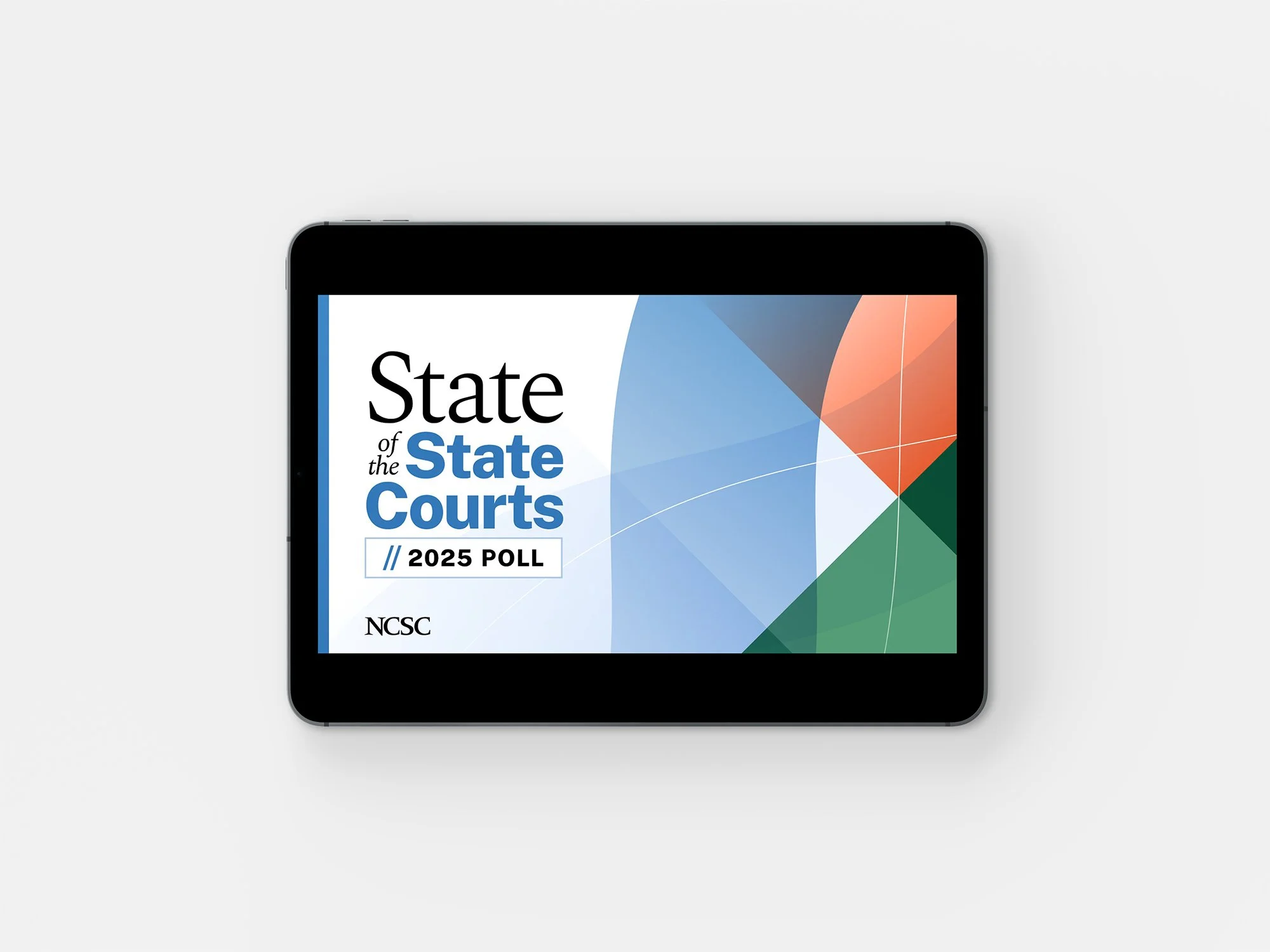 The State of State Courts presentation cover slide.
