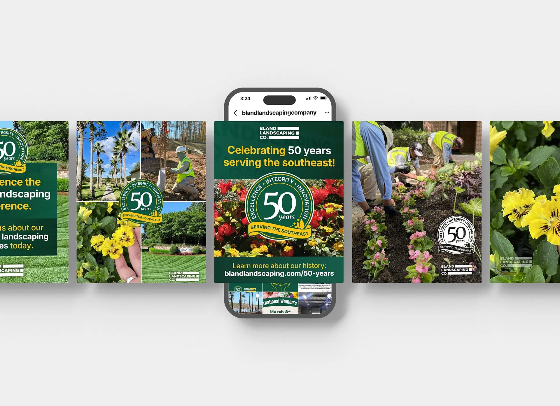 Bland Landscaping 50th Anniversary