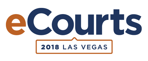 The 2018 eCourts logo refresh.