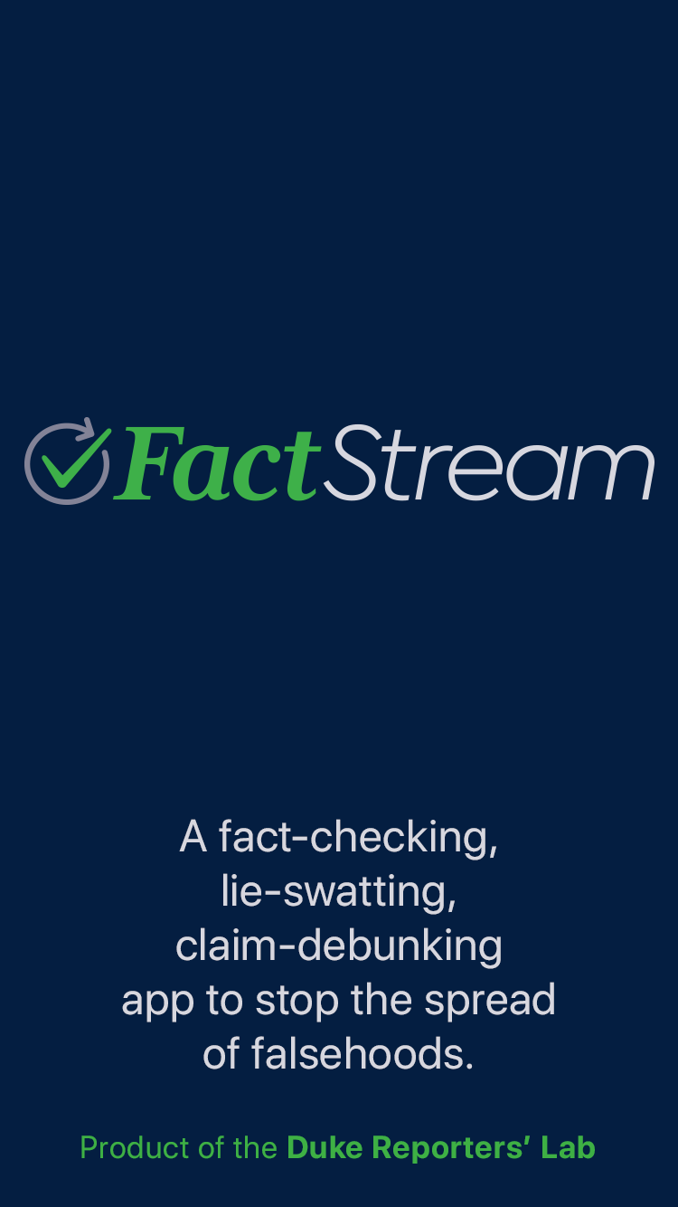 The app splash screen.