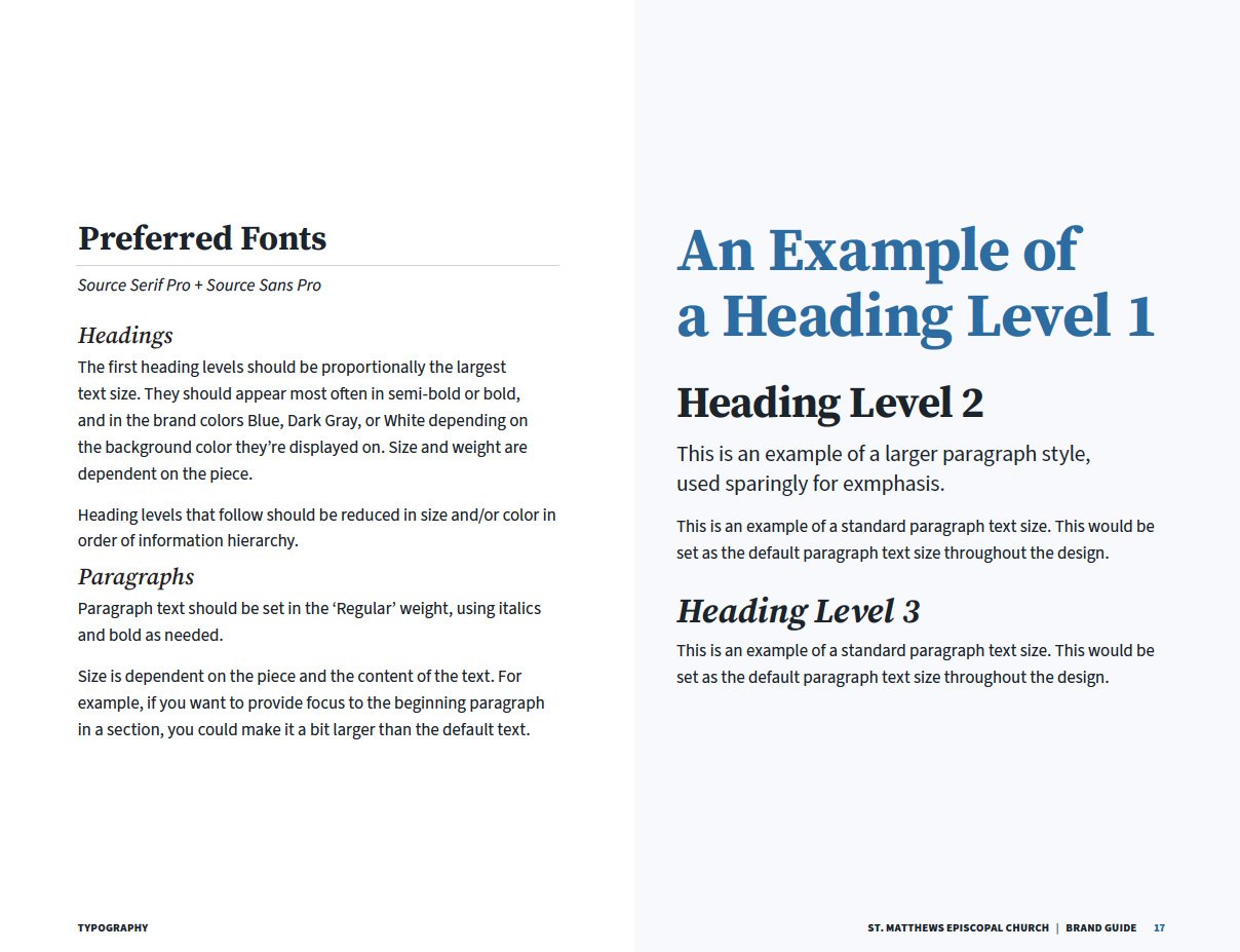 The new preferred fonts.