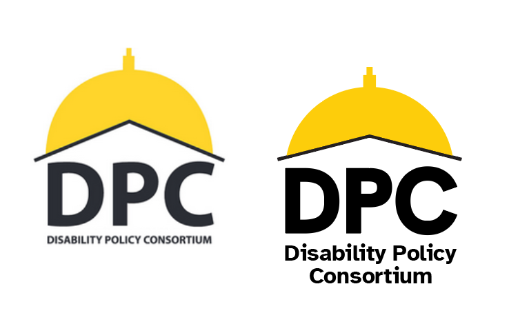 DPC's logo, before and after refinement.