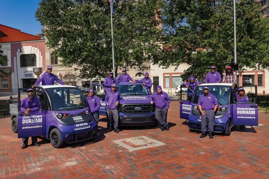 The DDI ambassador fleet featuring rebranded materials.