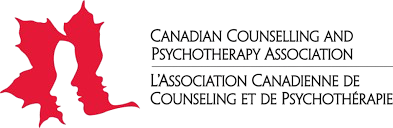 Red ribbon shaped like a cat with a curled tail and a silhouette of a cat's head, on a white background.