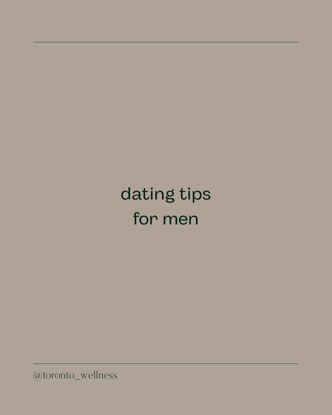 Top 3 Dating Tips for Men