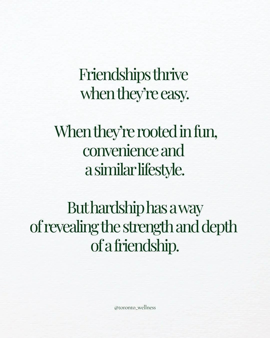 Some friendships don&rsquo;t end in conflict. Some quietly fade away.

Perhaps because they were meant to. Or perhaps because we lacked the courage, honesty and clarity to navigate the change.

#friendships #therapythoughts #emotionalmaturity #griefa