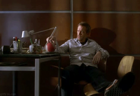 house md and his ball