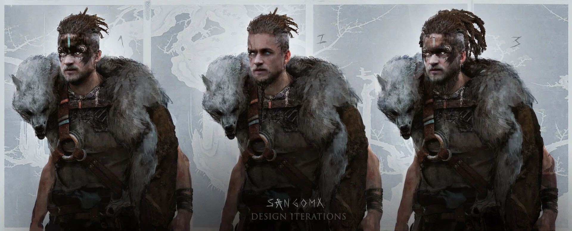 Celtic Character Concept Art