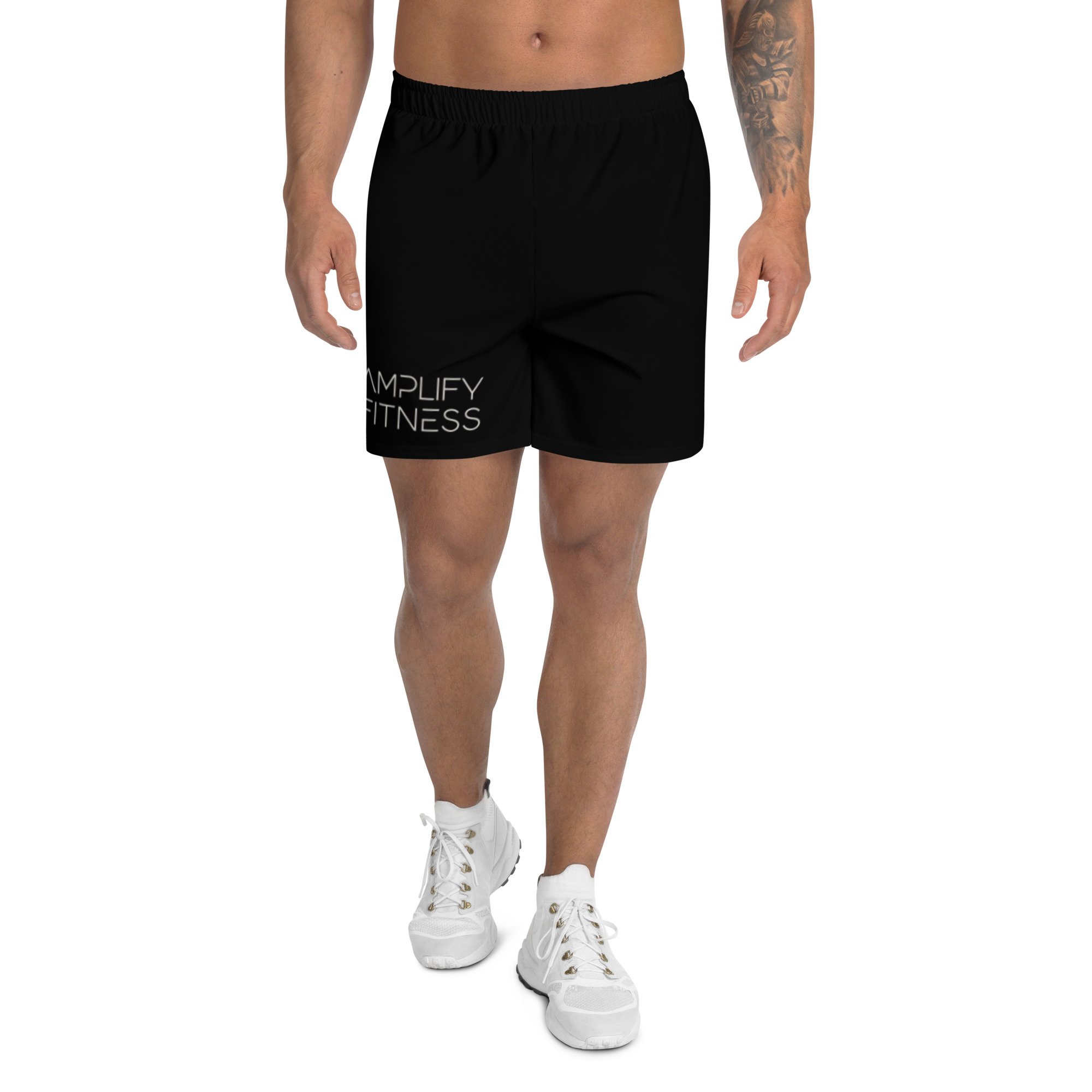 Amplify Fitness Men's Black Athletic Long Shorts — Amplify Fitness Boston