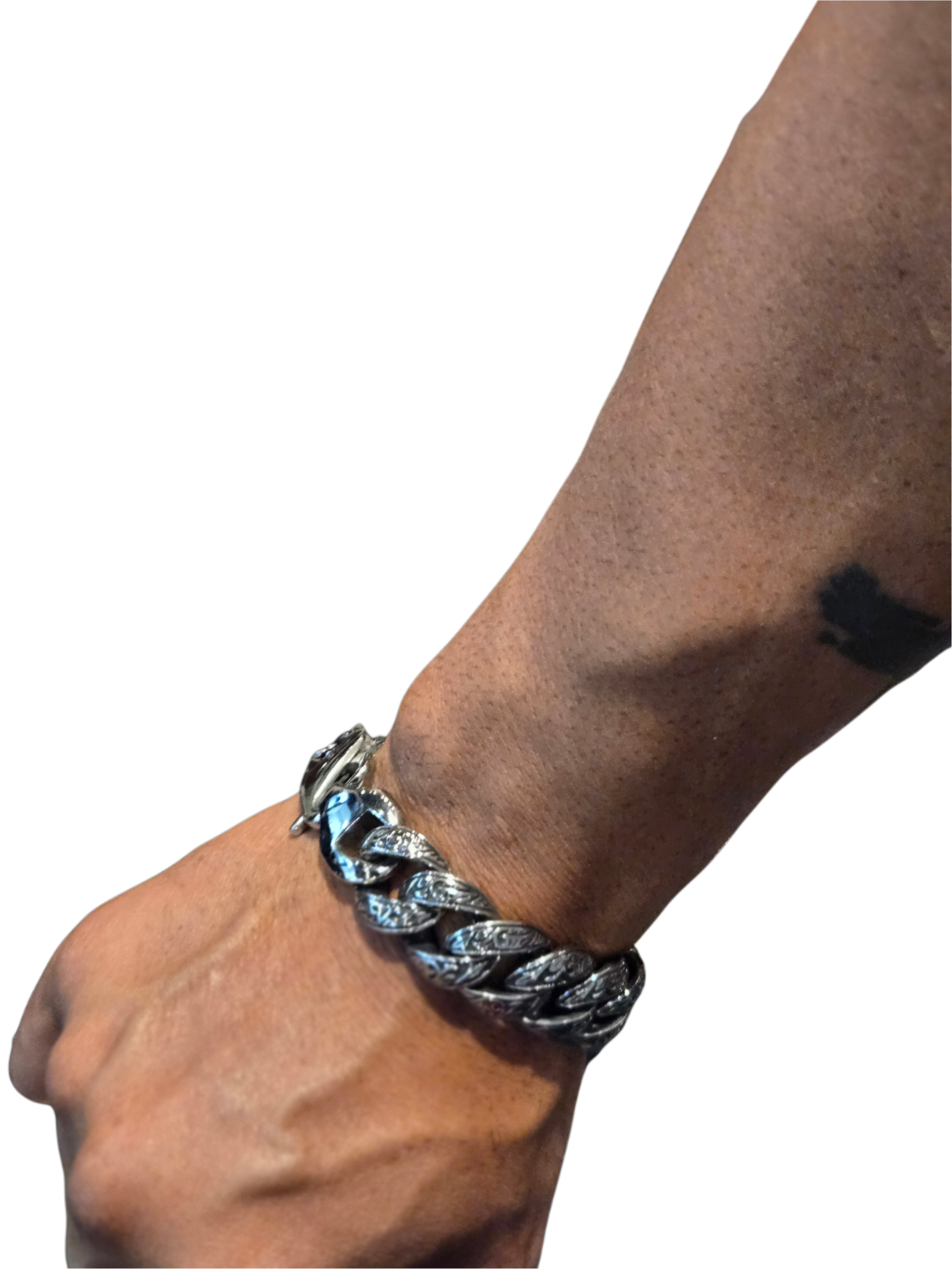 JL Michael’s: Chunky Stainless Steel Chain Link Bracelet