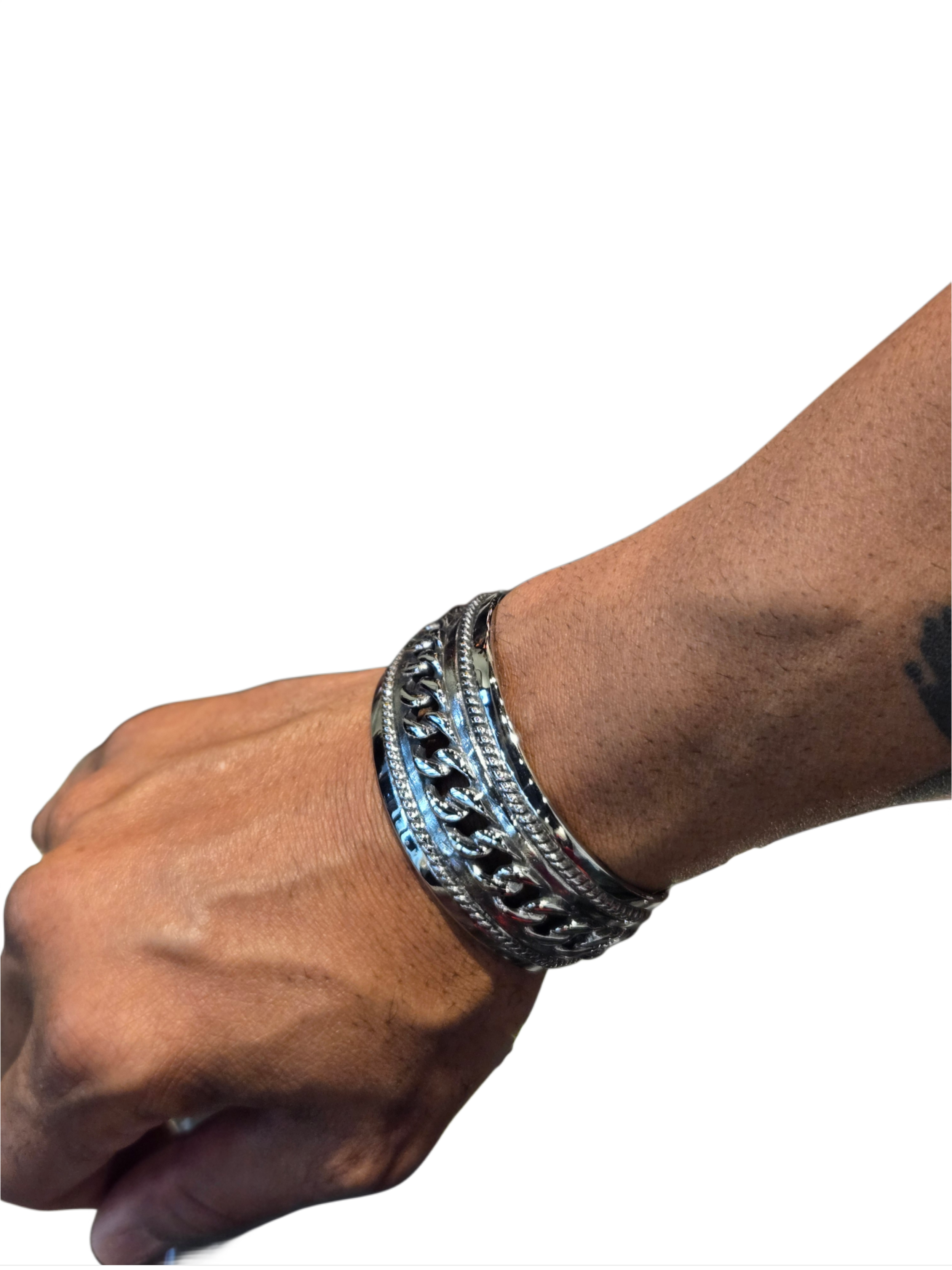 Unisex Stainless Steele Bangle Bracelet