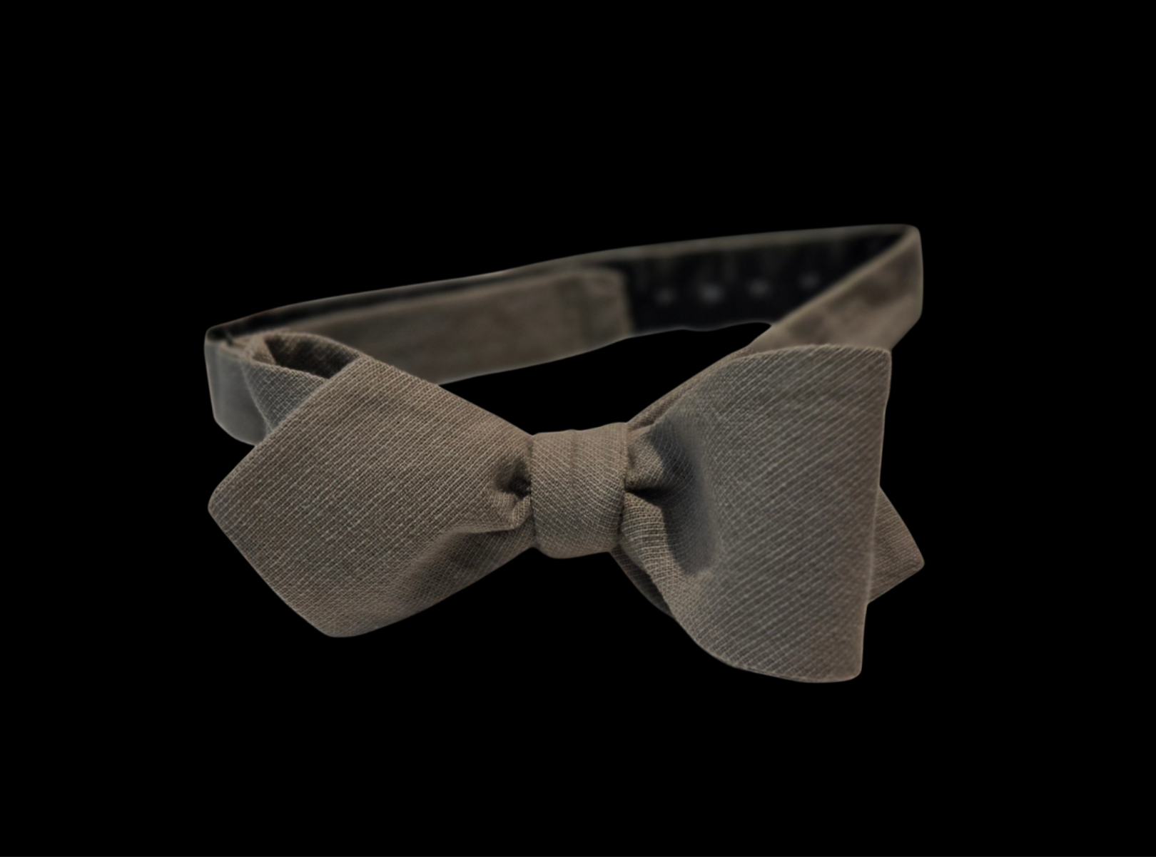 JL Michael’s Olive Cotton Self-Tie Bow Tie