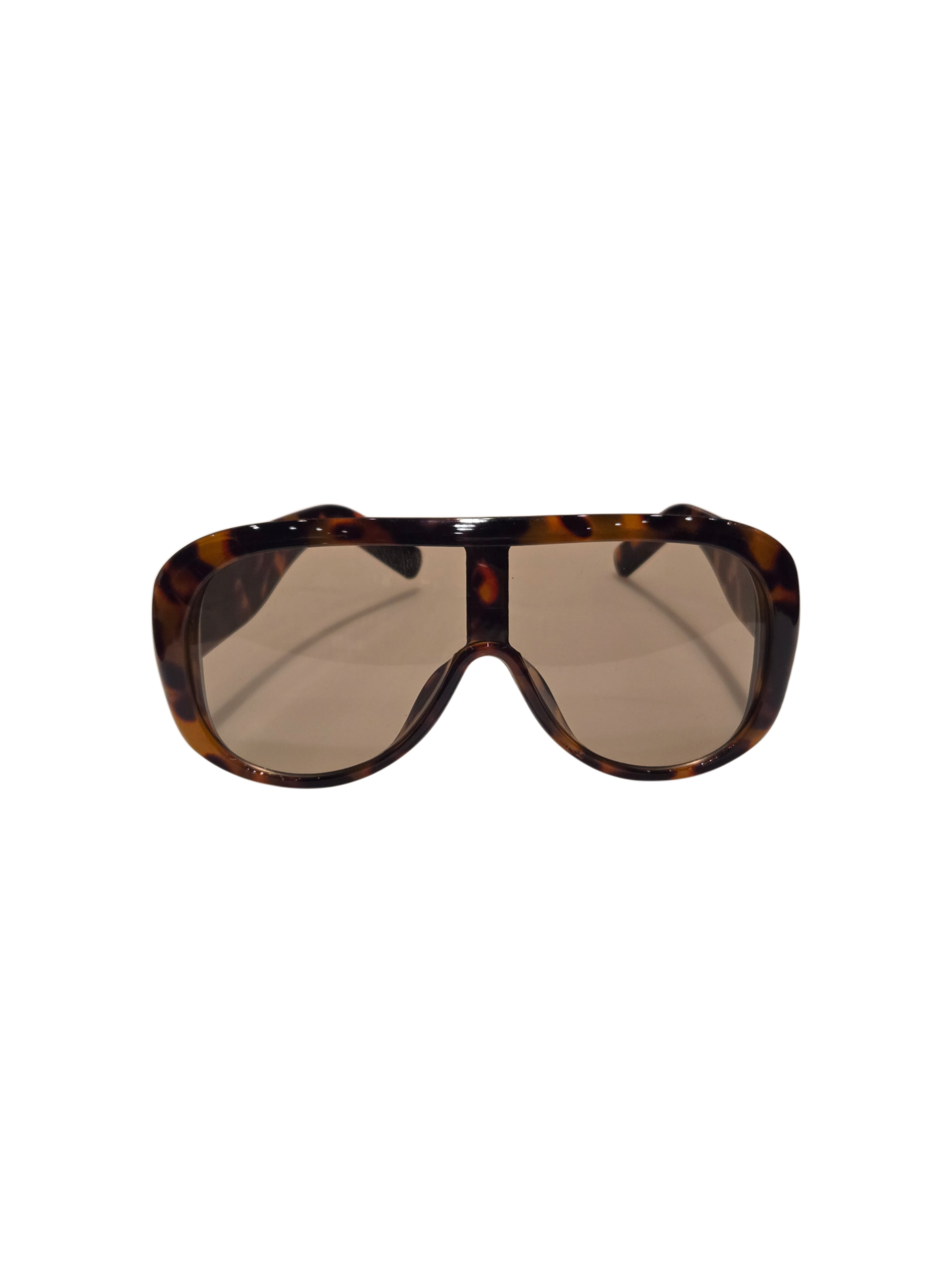 Oversized Big Square Tourtoise Shell Gradient Unisex Sunglasses
