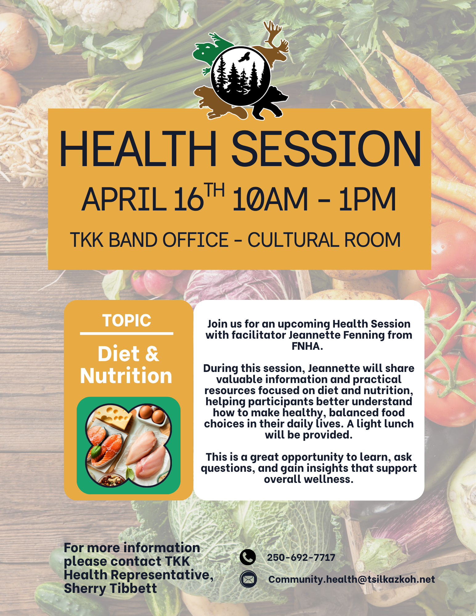 Diet &amp; Nutrition Health Session