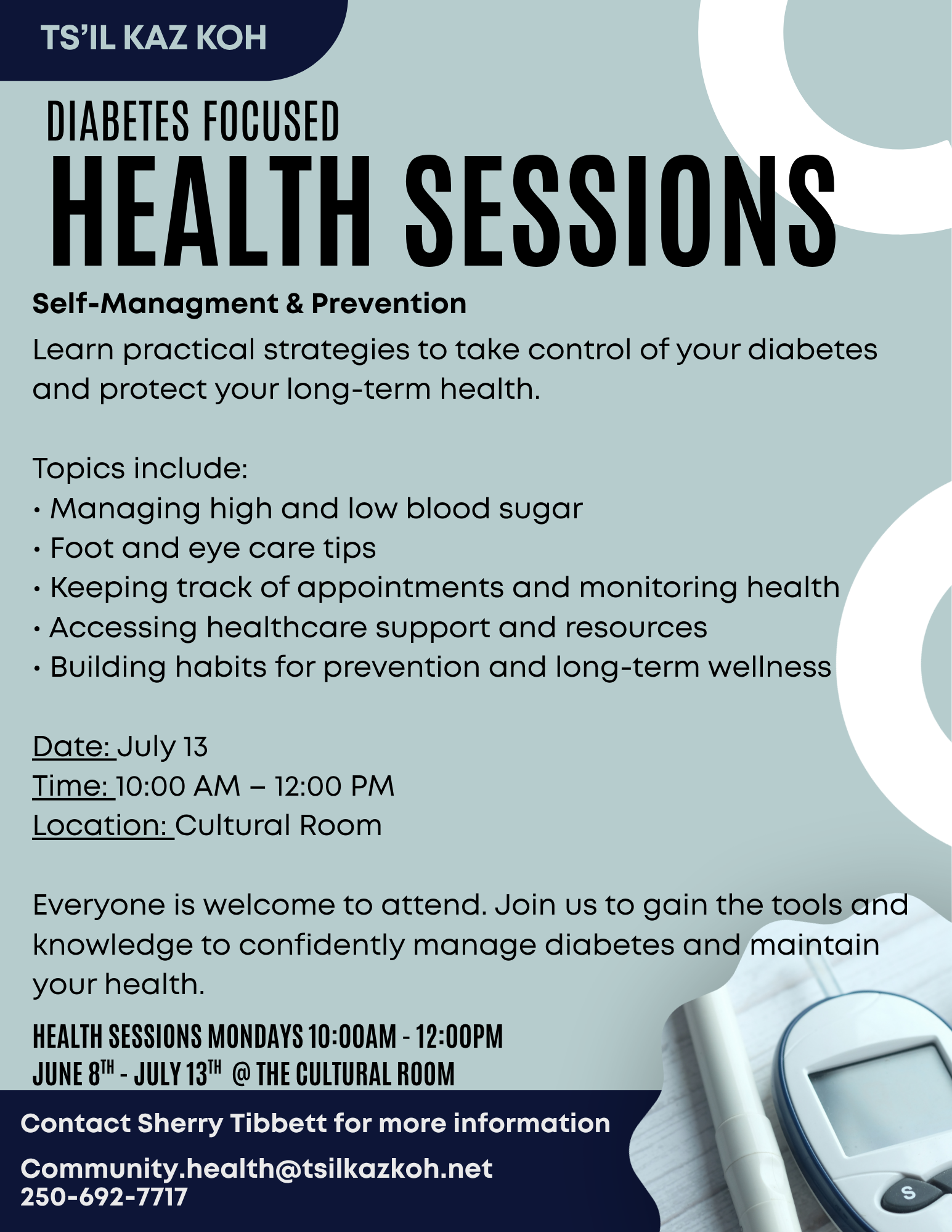 Diabetes Series: Health Session 