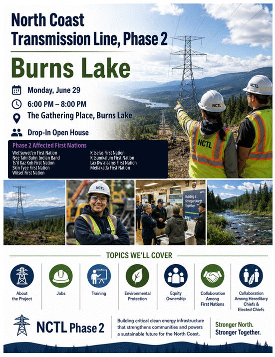 Northern Transmission Line Open House 