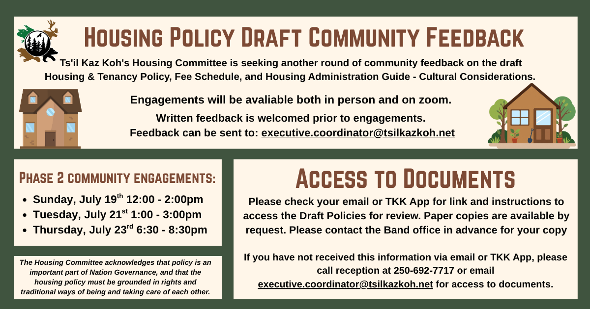 Housing Policy Draft: Access to Revised Draft Documents