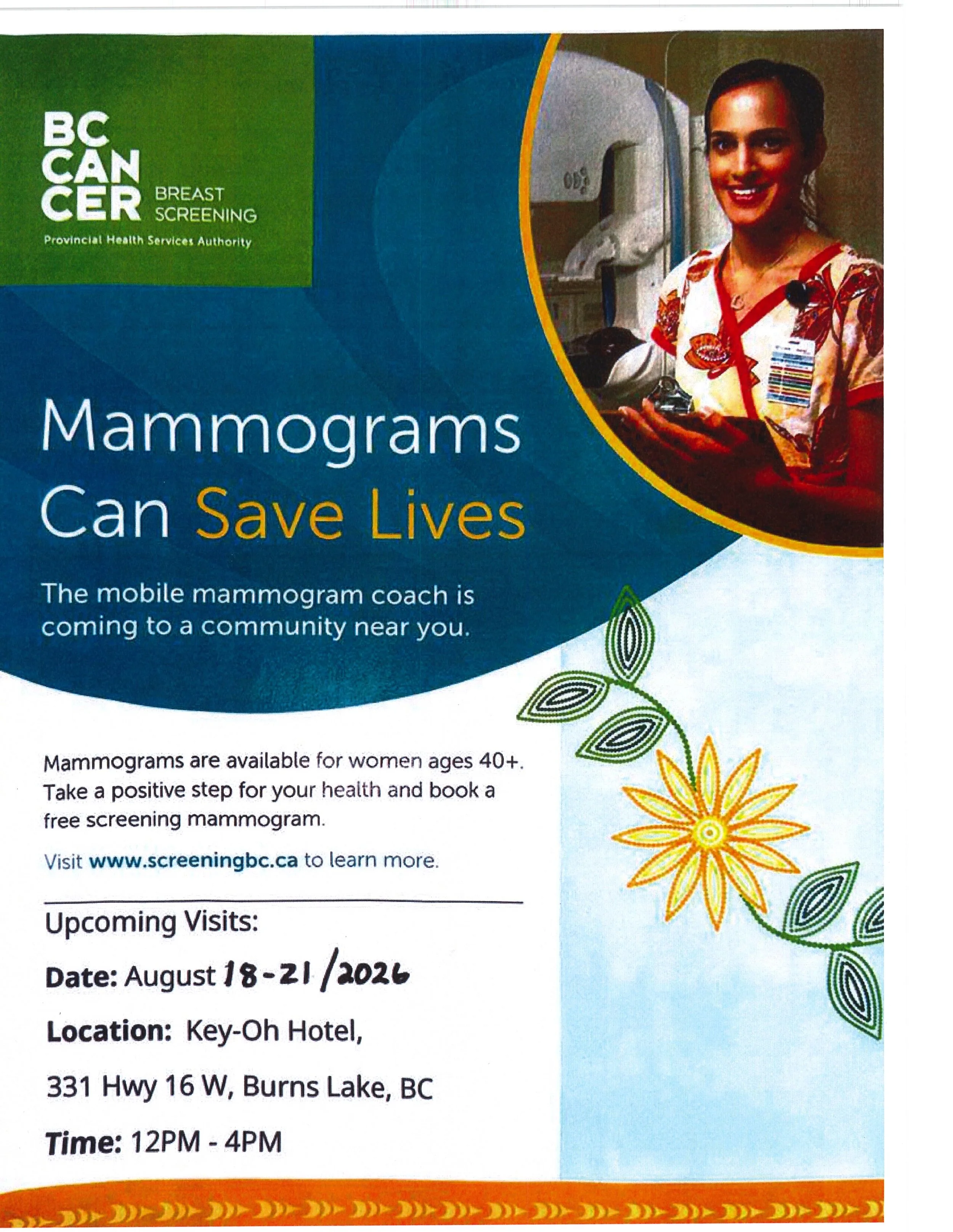 Mammogram Tour