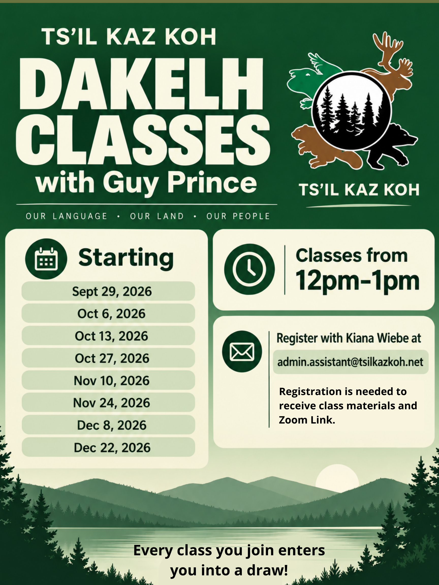 Dakelh Classes 