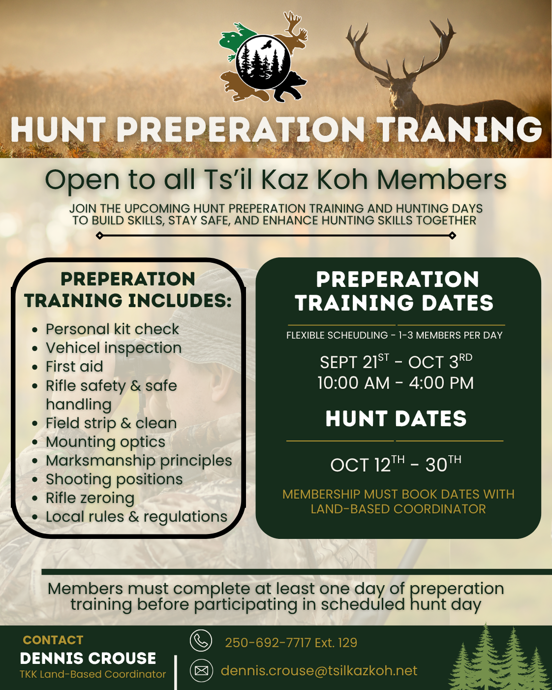Hunt Preparation Training