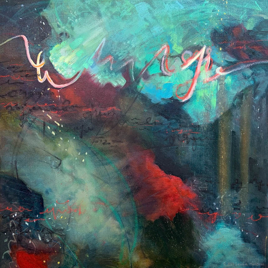 Inception
Oil on canvas, 24x24