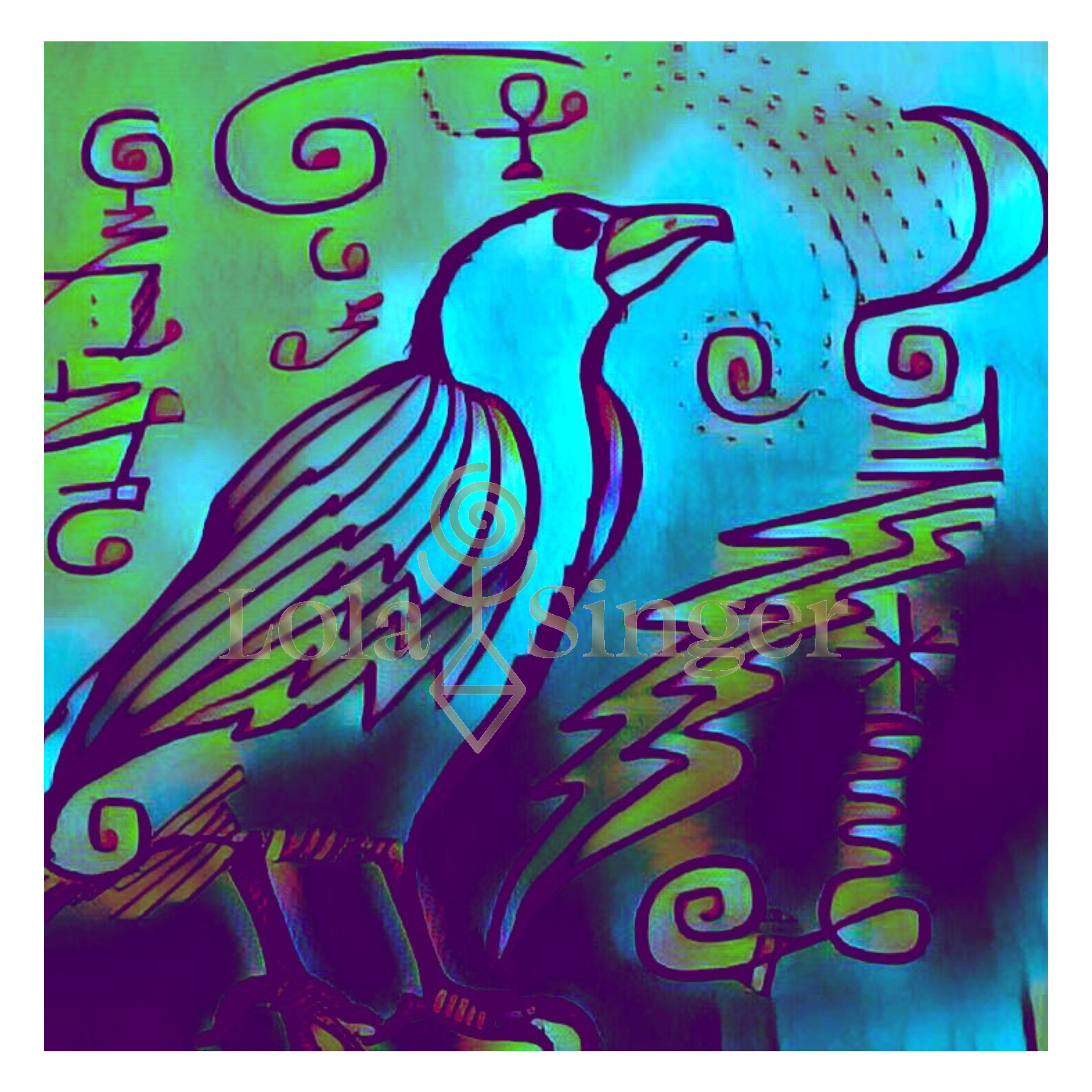 HAWK - intuition, focus, spiritual messenger