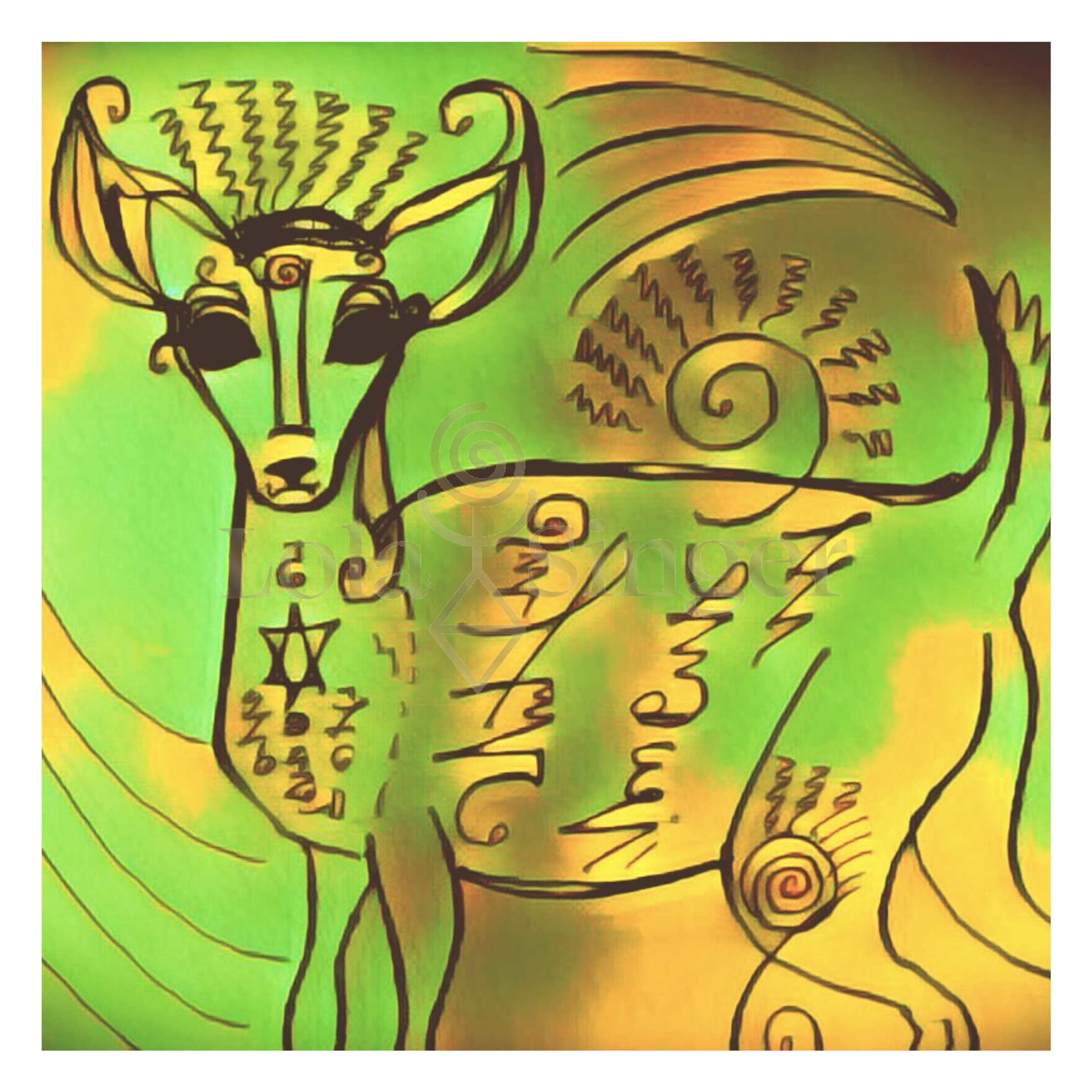 DEER - gentleness, tranquility, grace