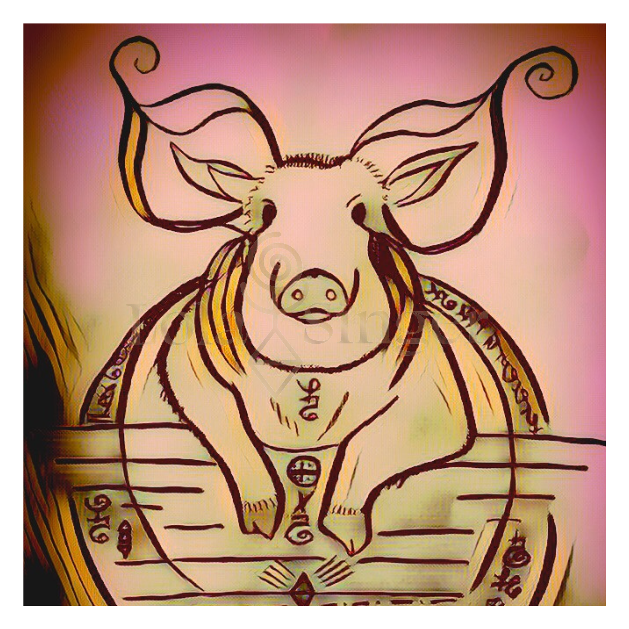 PIG - abundance, prosperity, pleasure