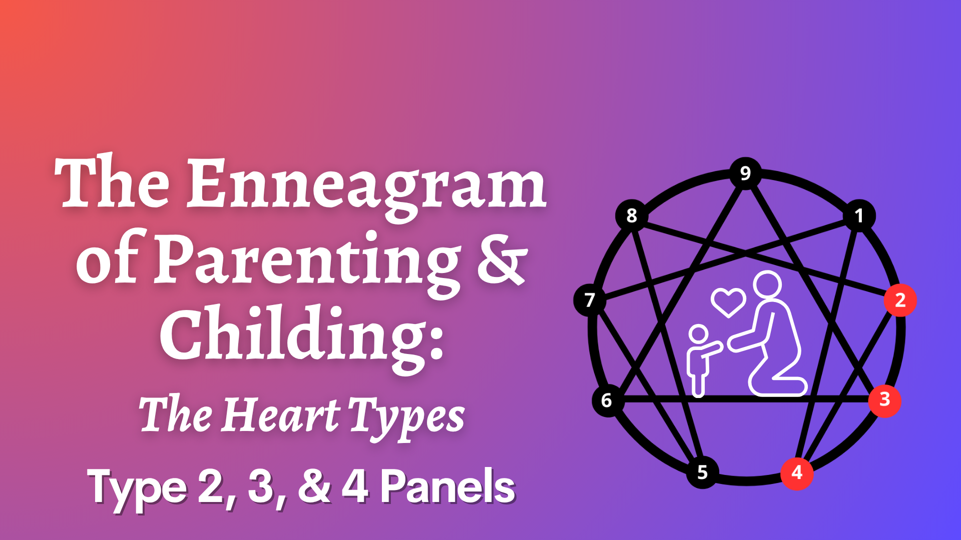 The Enneagram of Parenting and Childing: The Heart Types