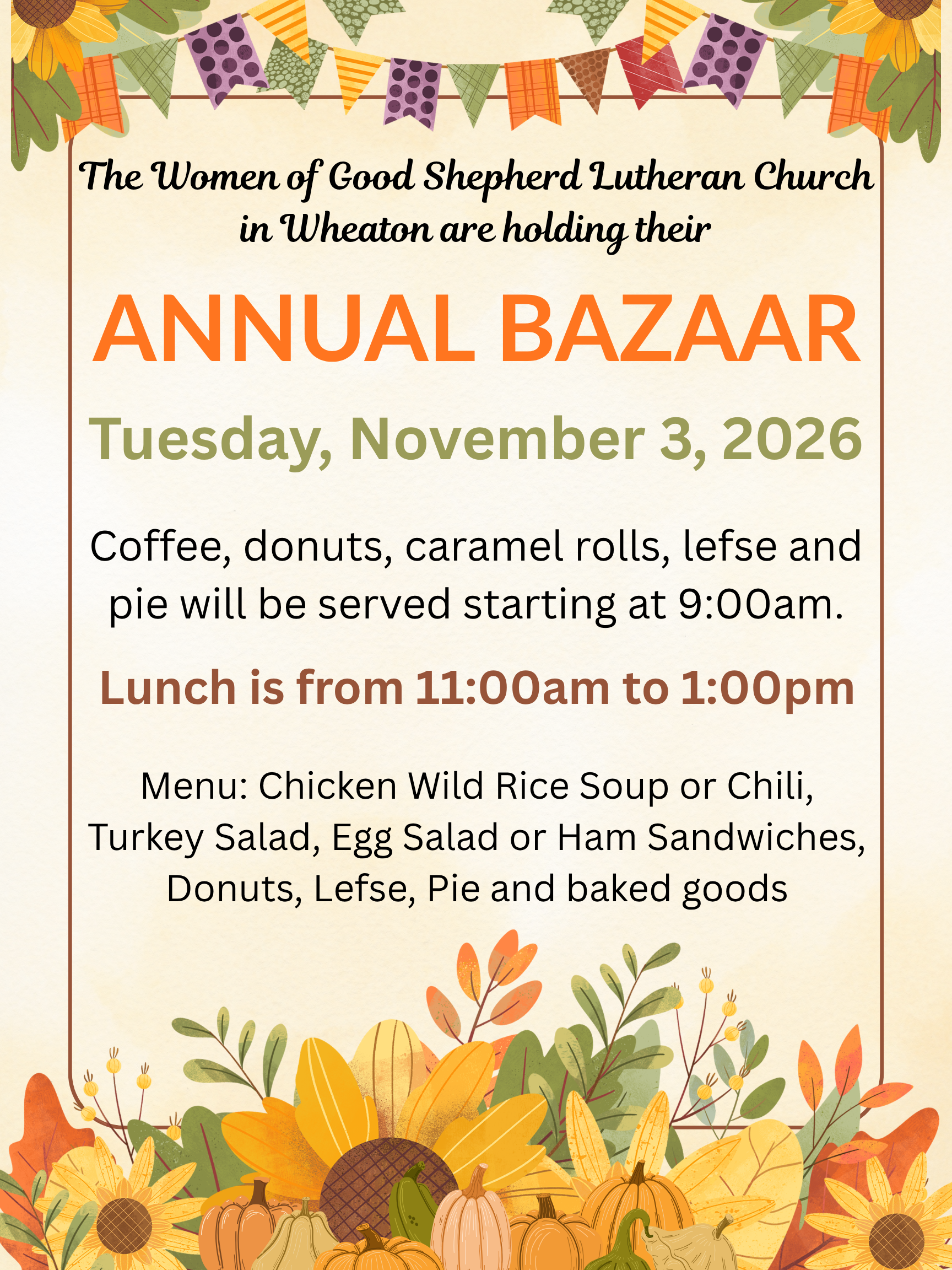 Women of Good Shepherd Bazaar