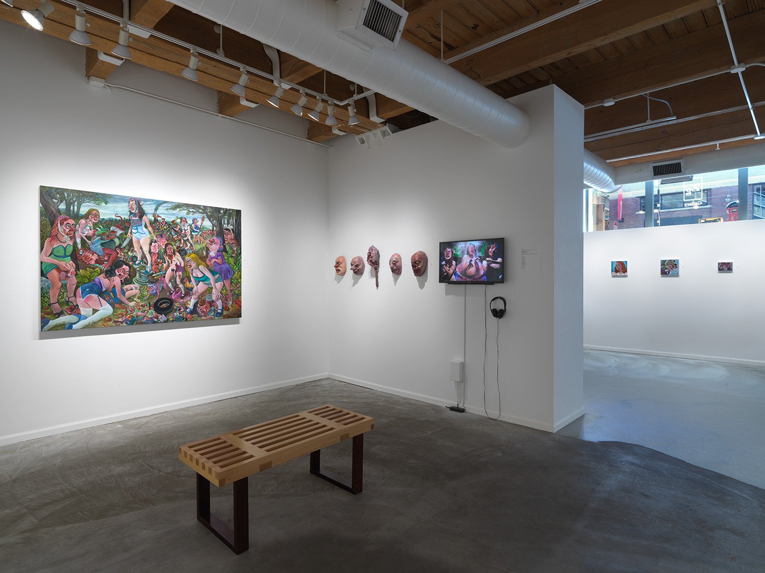 Installation view of Balm of Body, Spice of Flesh at Zg Gallery