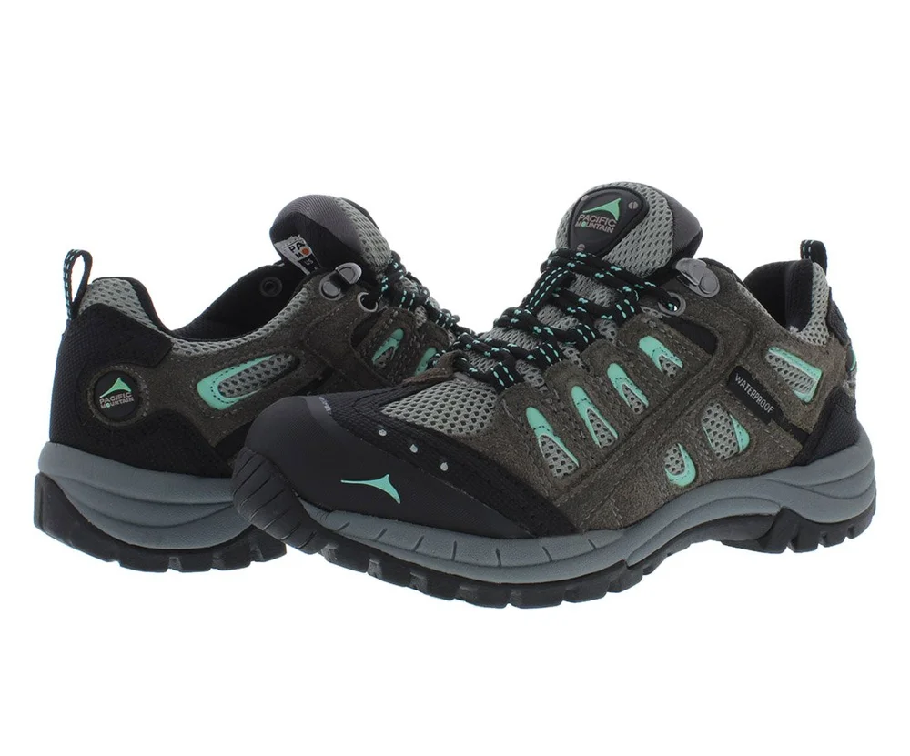 Women's Sanford Low (Charcoal/Mint) — PACIFIC MOUNTAIN