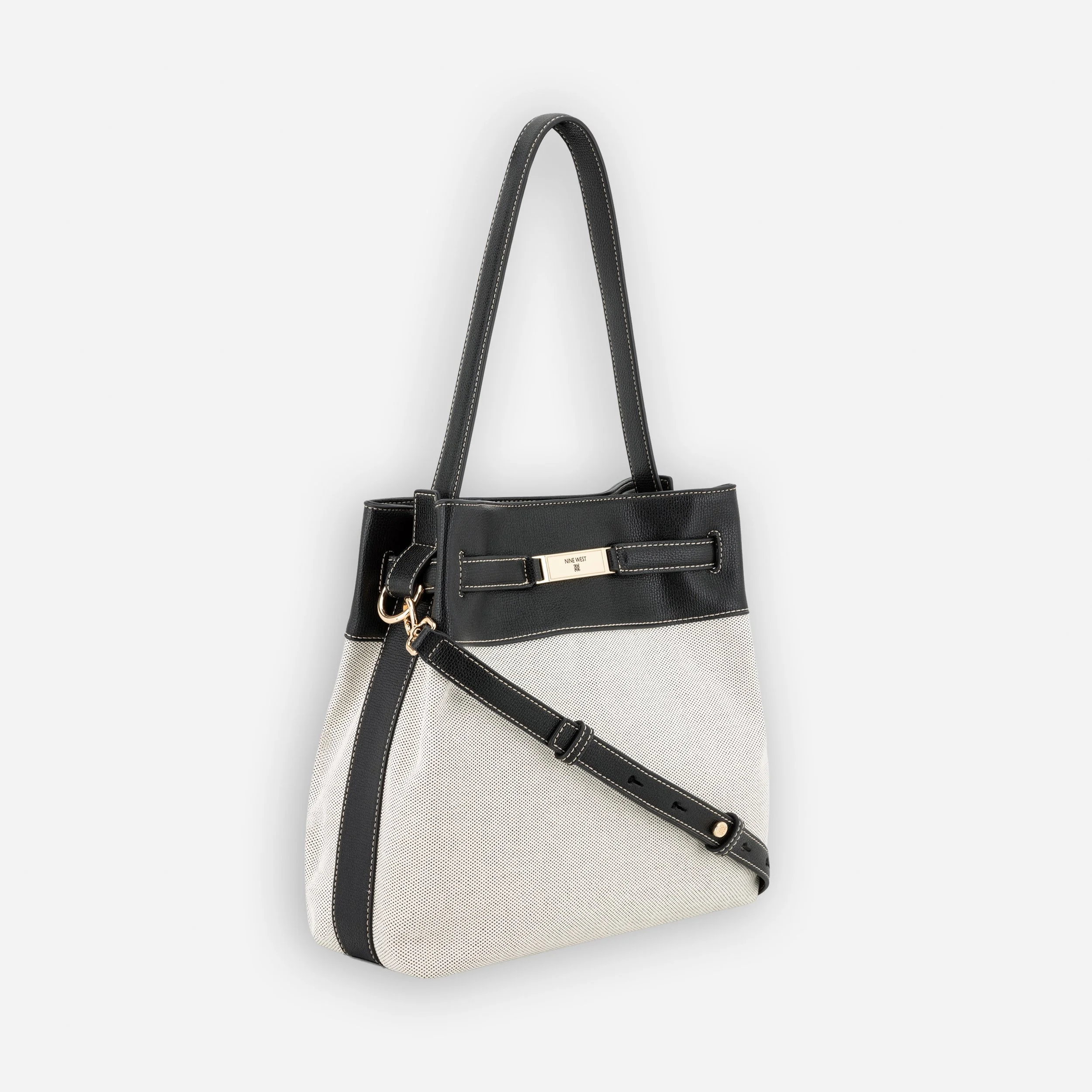 HARLEE SHOULDER HOBO CANVAS & BLACK 2.jpg