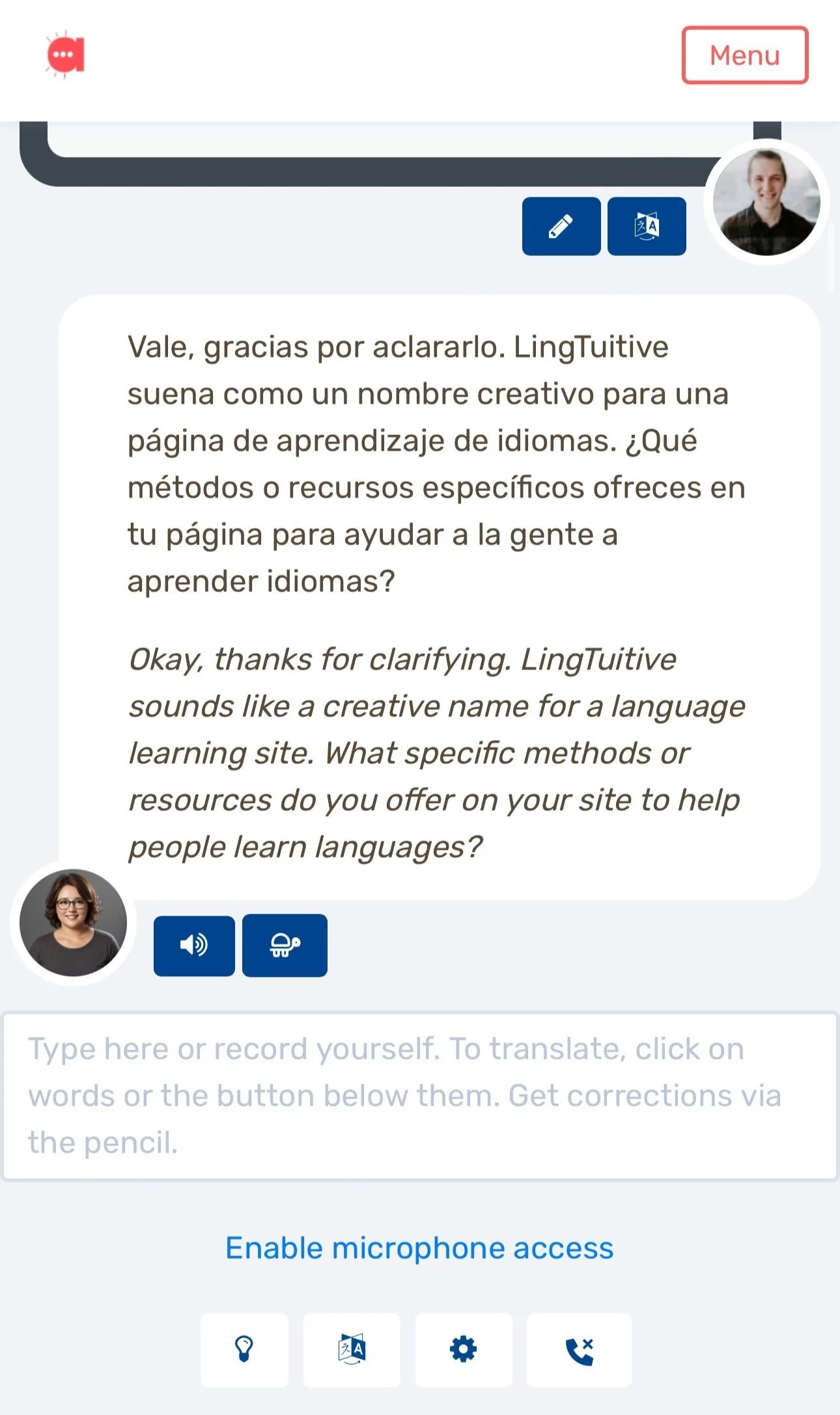 Everything You Need to Know About Langua [the most humanlike AI tutor] — Lingtuitive