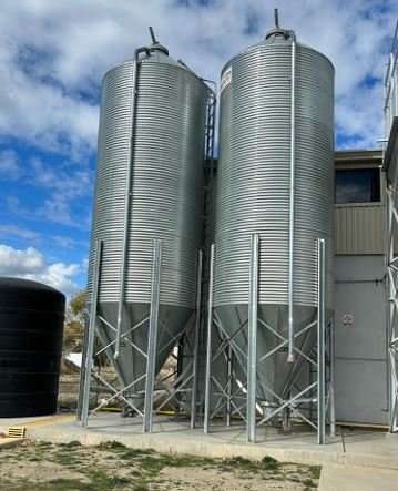 Grain Equipment Package Silos + Mill + Weight Scale