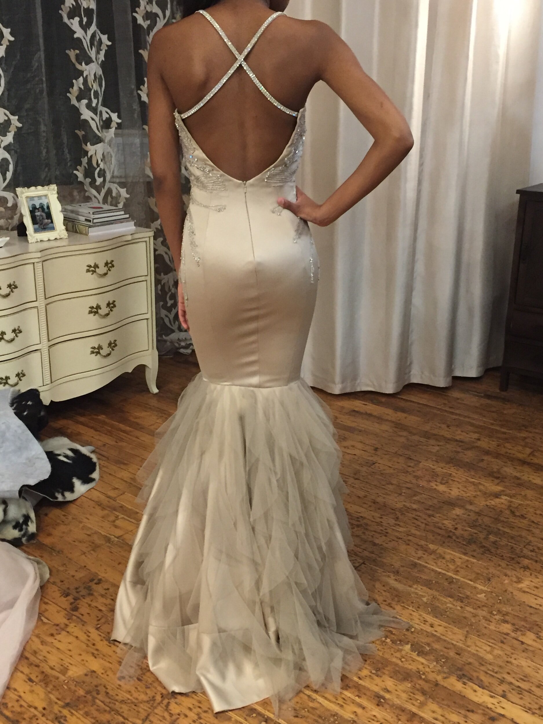 Prom dress in the back 