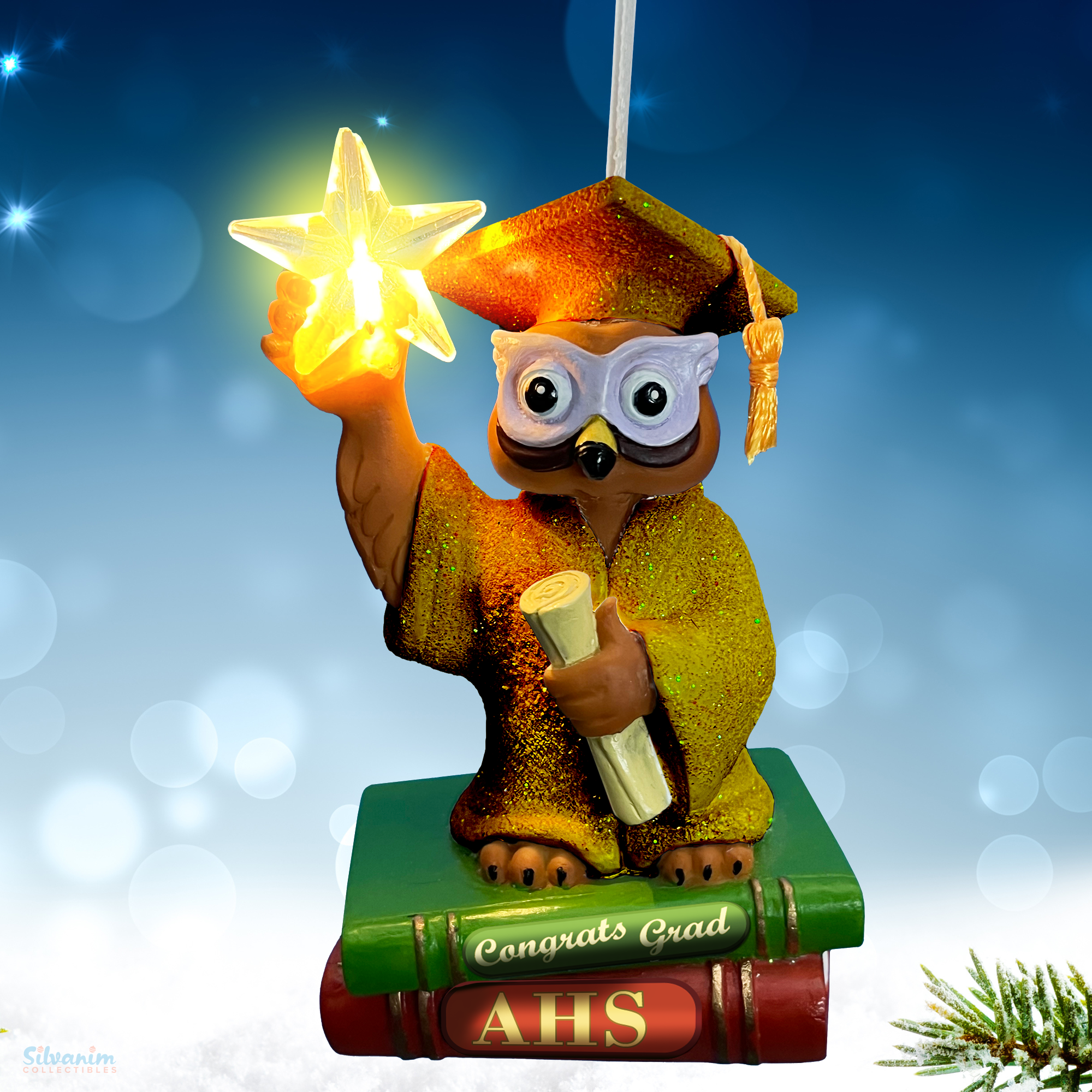 Graduation Owl-2025-White BG-GOLD-Personalized.png