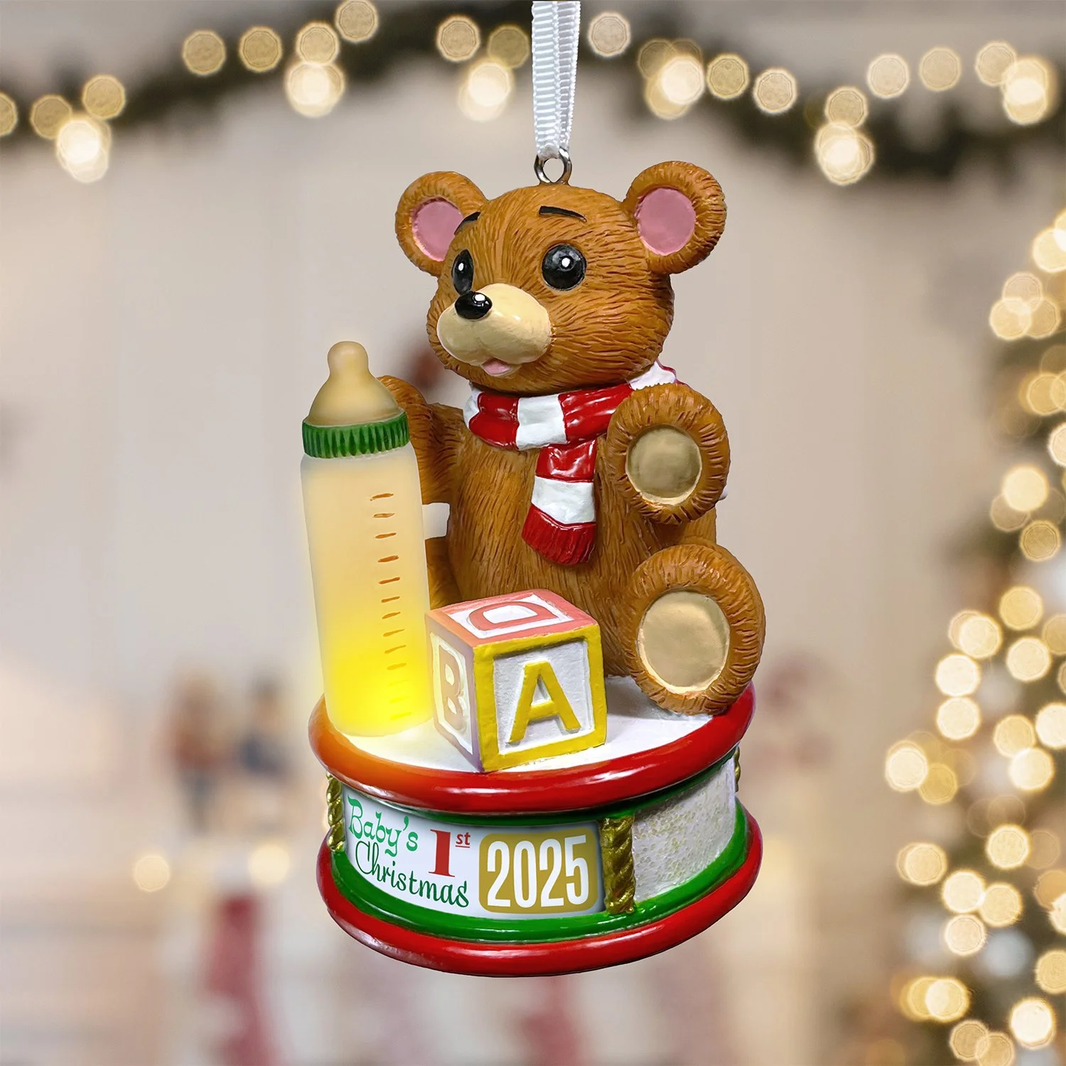 Baby Christmas- Teddy Bear-2025- First-Side Lt 2025