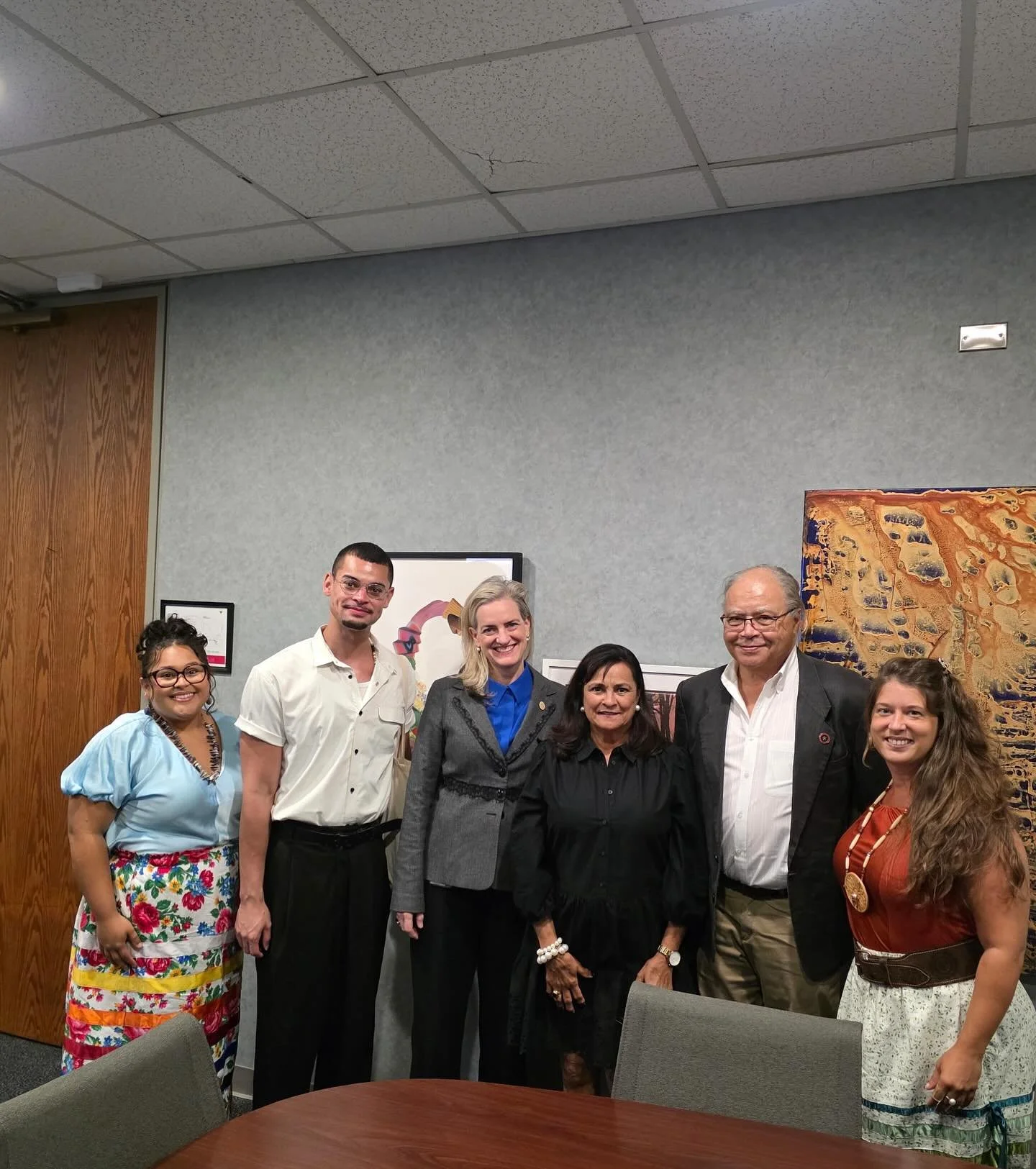 Triangle Native American Society continues our connections with municipalities in our network. Last week we were in Apex and yesterday we met with Raleigh Mayor @janetrayecowell about issues important to our community. Thank you so much for the time 