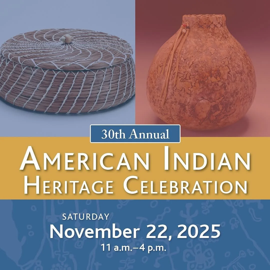 It&rsquo;s officially 1 week before The North Carolina Heritage Celebration! Reminder &mdash; this year&rsquo;s celebration will be hosted at the @ncartmuseum and we&rsquo;re beyond excited! Be sure to drop by our table!