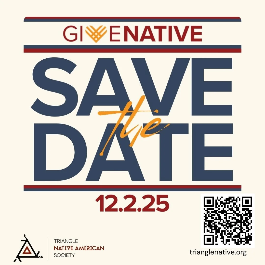 Triangle Native members and friends of Triangle Native American Society &mdash; you can support indigenous initiatives and strengthen our work by donating to Triangle Native. #GivingTuesday starts in 10 days &mdash; help us celebrate 40 years by dona
